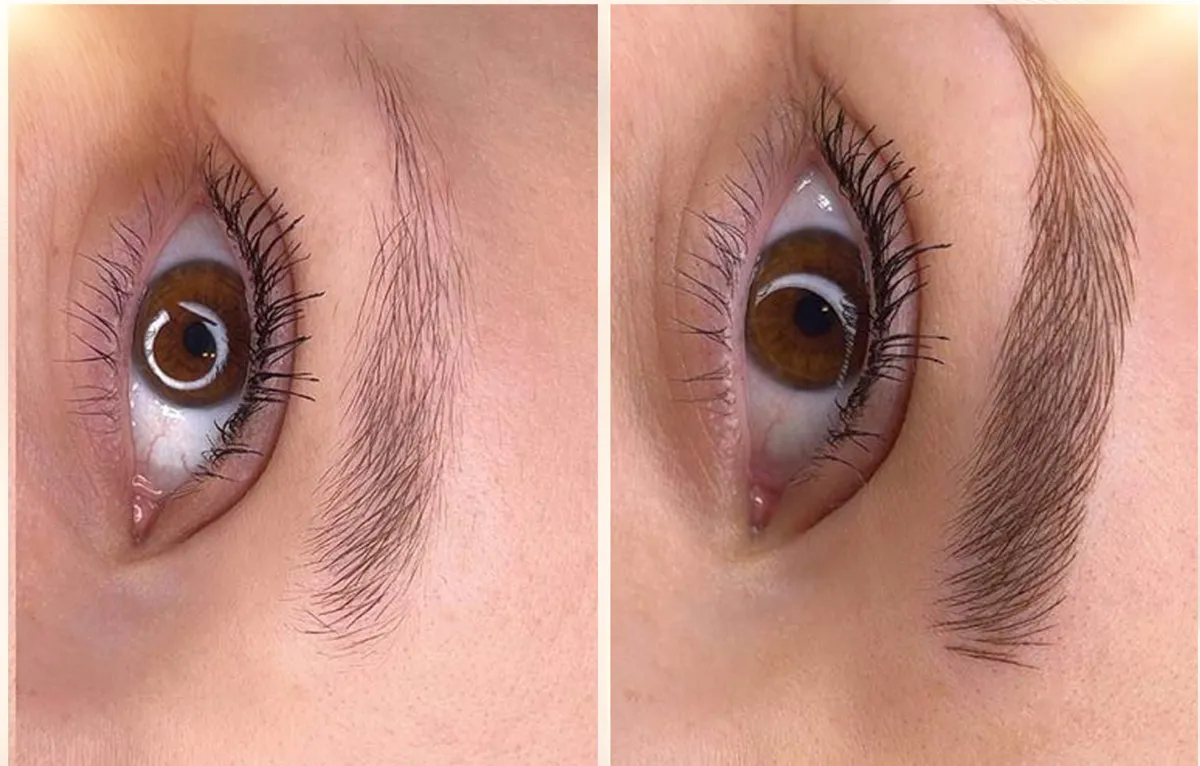 Karabağlar microblading kaş – öncesi ve sonrası